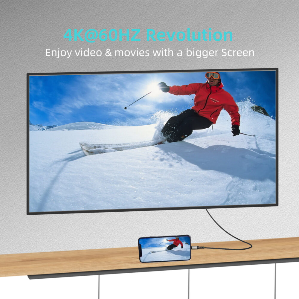 Kabel USB Type-C to HDMI 4K@30Hz - Image 3