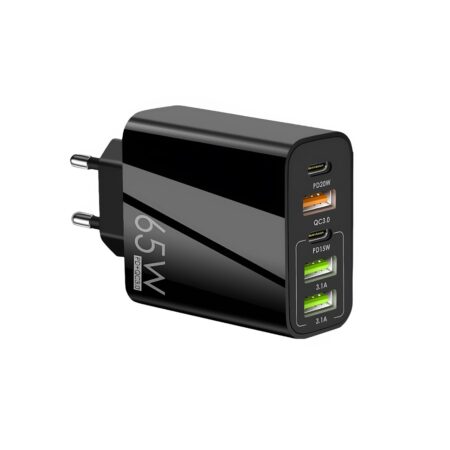 Power Adapter (Kepala Batok Charger) 65W Quick Charge PD 5 Port