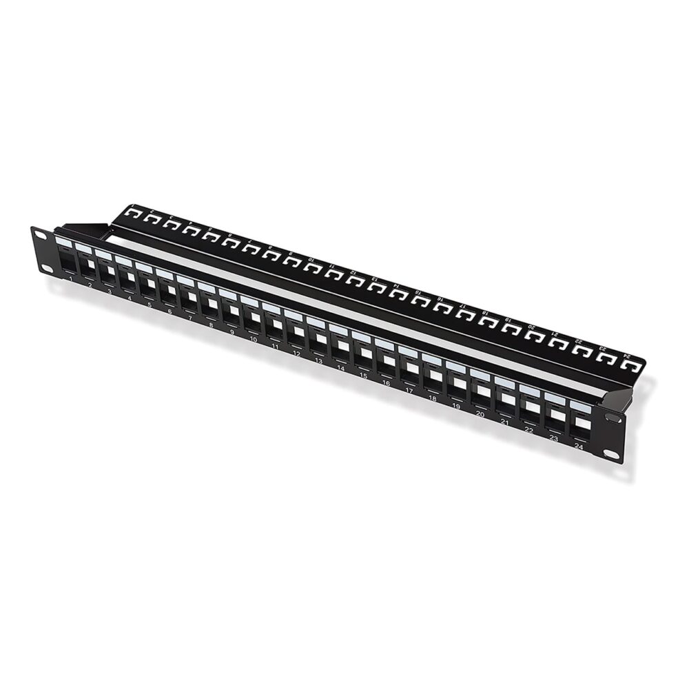 Patch Panel 1U - 24 Port Modular
