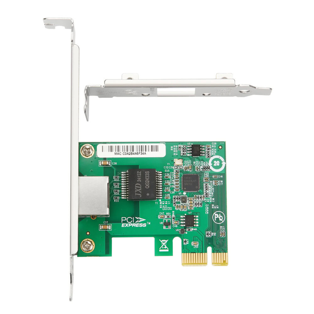 PCIe 3.0 x1 Intel I226-T1 2.5 Gbps RJ45 PCIe Network Adapter / LAN Card - Image 3
