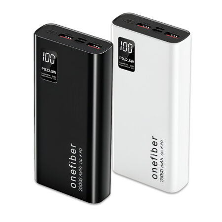 Power Bank 20000 mAh Quick Charge PD 3.0 PPS 22.5W LED Panel