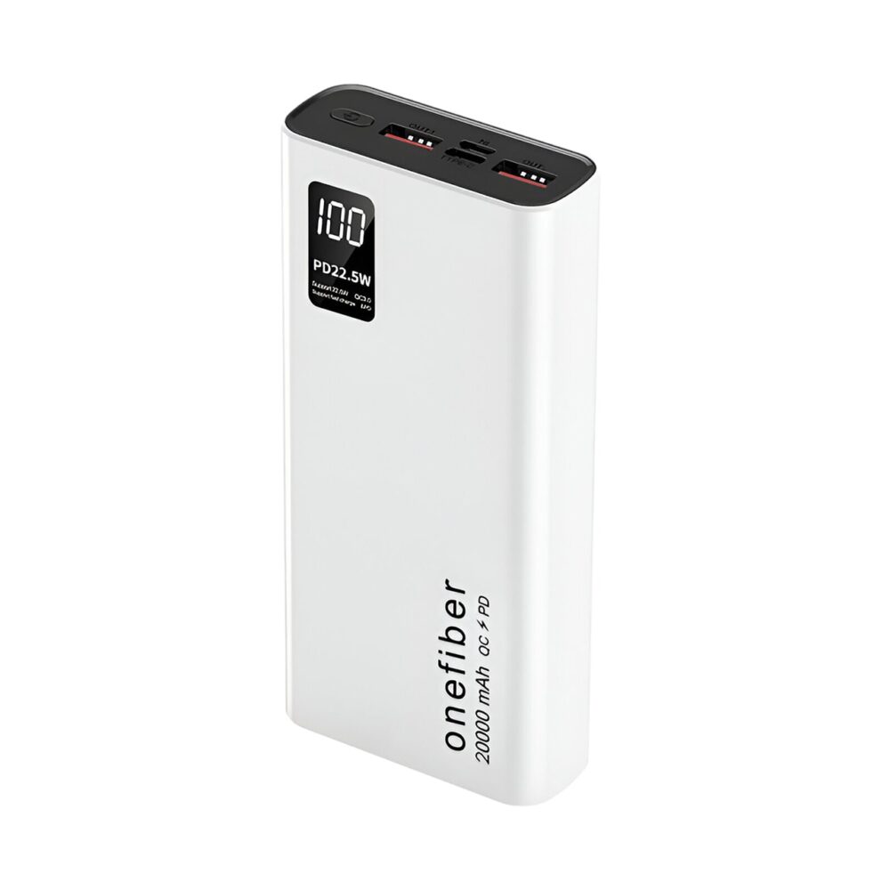 Power Bank 20000 mAh Quick Charge PD 3.0 PPS 22.5W LED Panel - Image 4