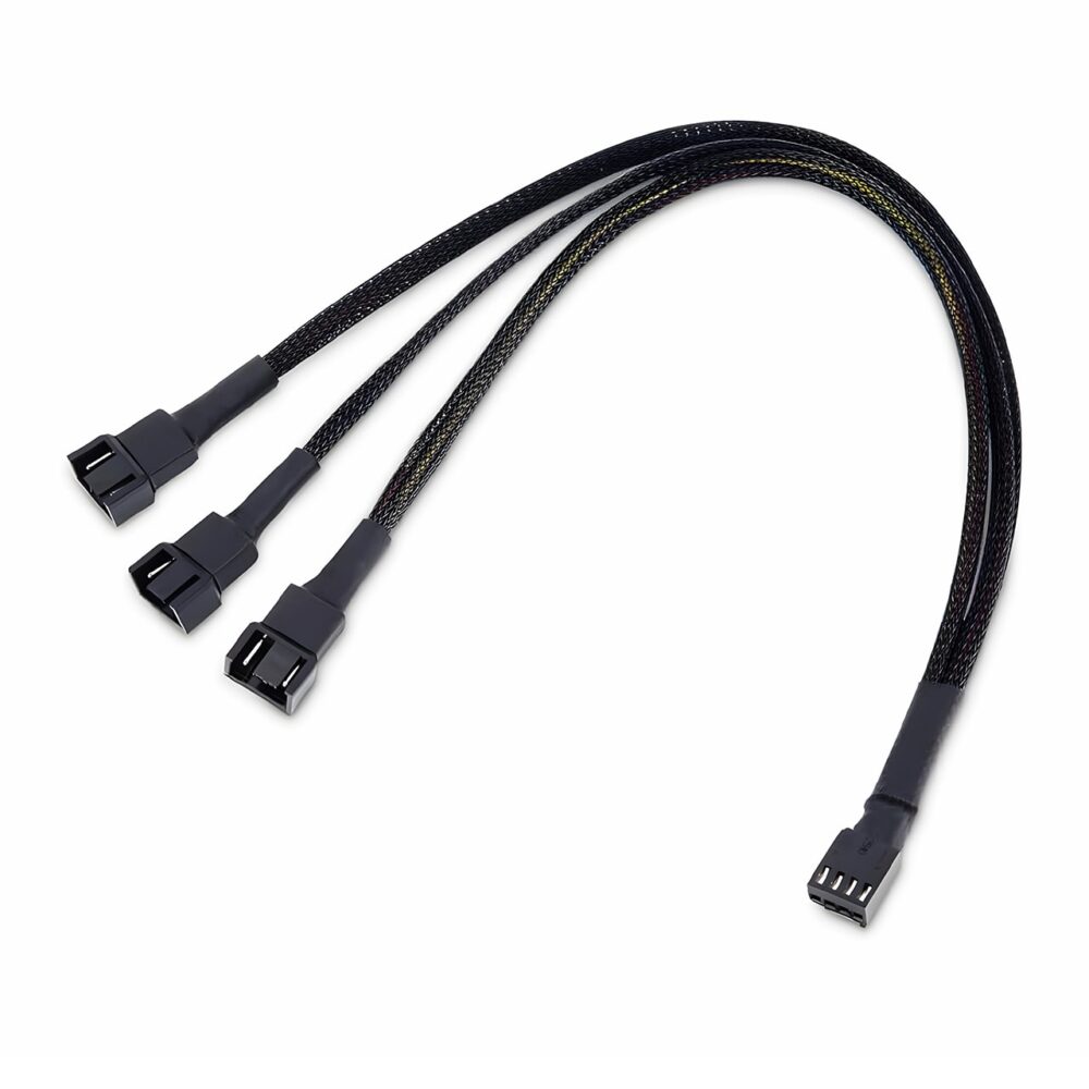 Kabel Fan PWM Splitter 1 to 3 Komputer ke Fan Header Motherboard