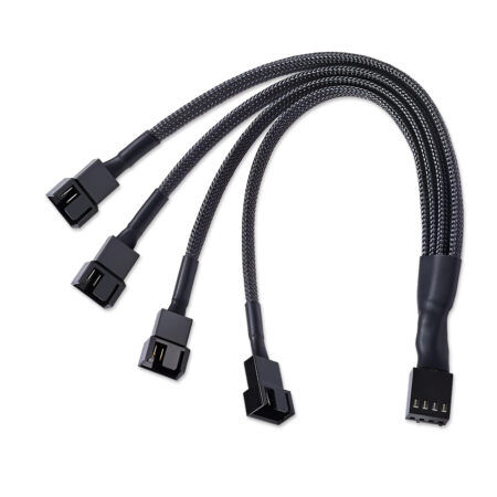 Kabel Fan PWM Splitter 1 to 4 Komputer ke Fan Header Motherboard