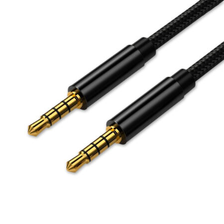Kabel Audio Aux 3.5mm TRRS Male to 3.5mm TRRS Male