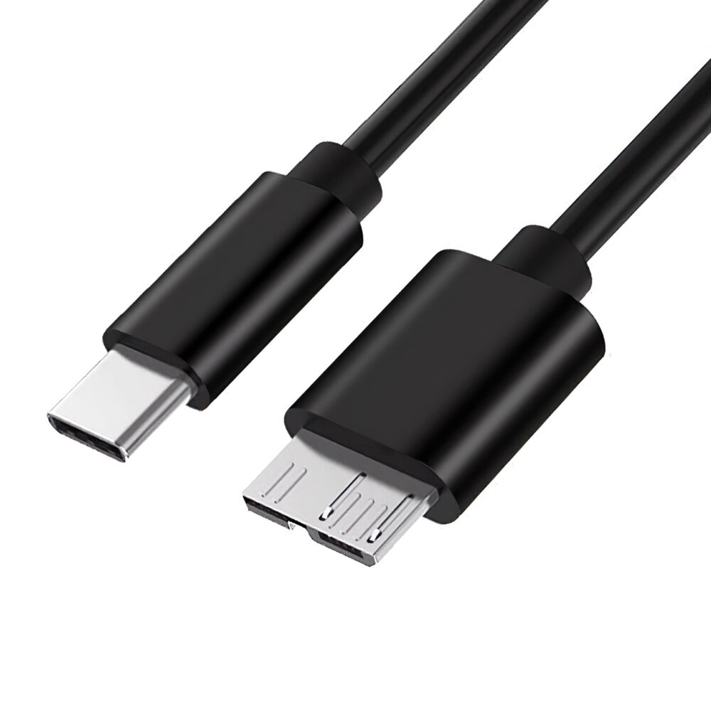 Kabel USB 3 Type-C Male to Micro B Male