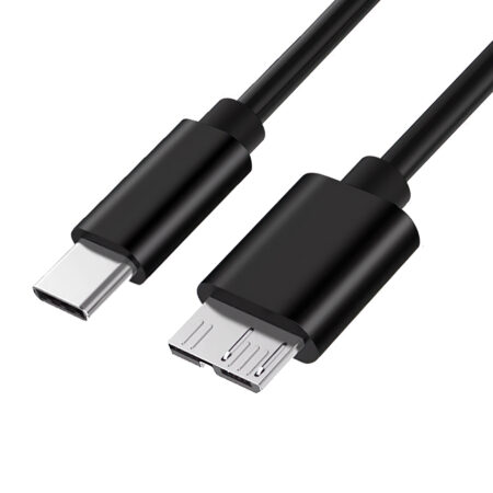 Kabel USB 3 Type-C Male to Micro B Male