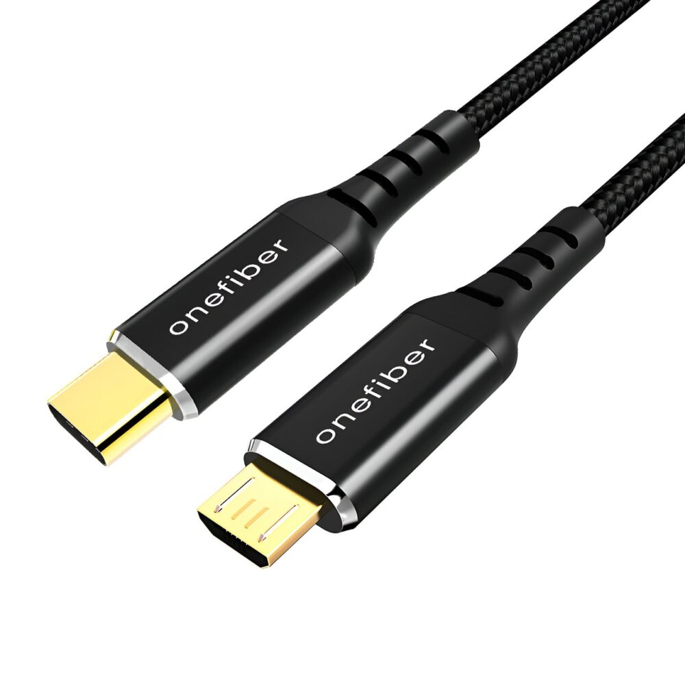 Kabel USB Type-C Male to MicroUSB Male