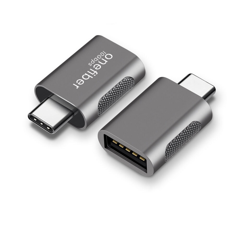USB-A Female to Type-C Male 10Gbps 60W Converter