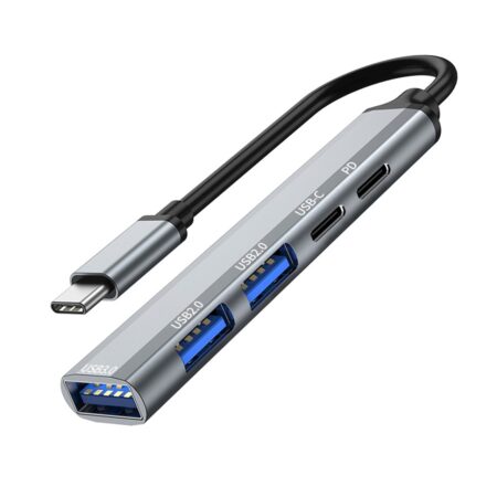 USB Hub OTG USB Type-C to 3 Port USB-A + 2 Port USB Type-C