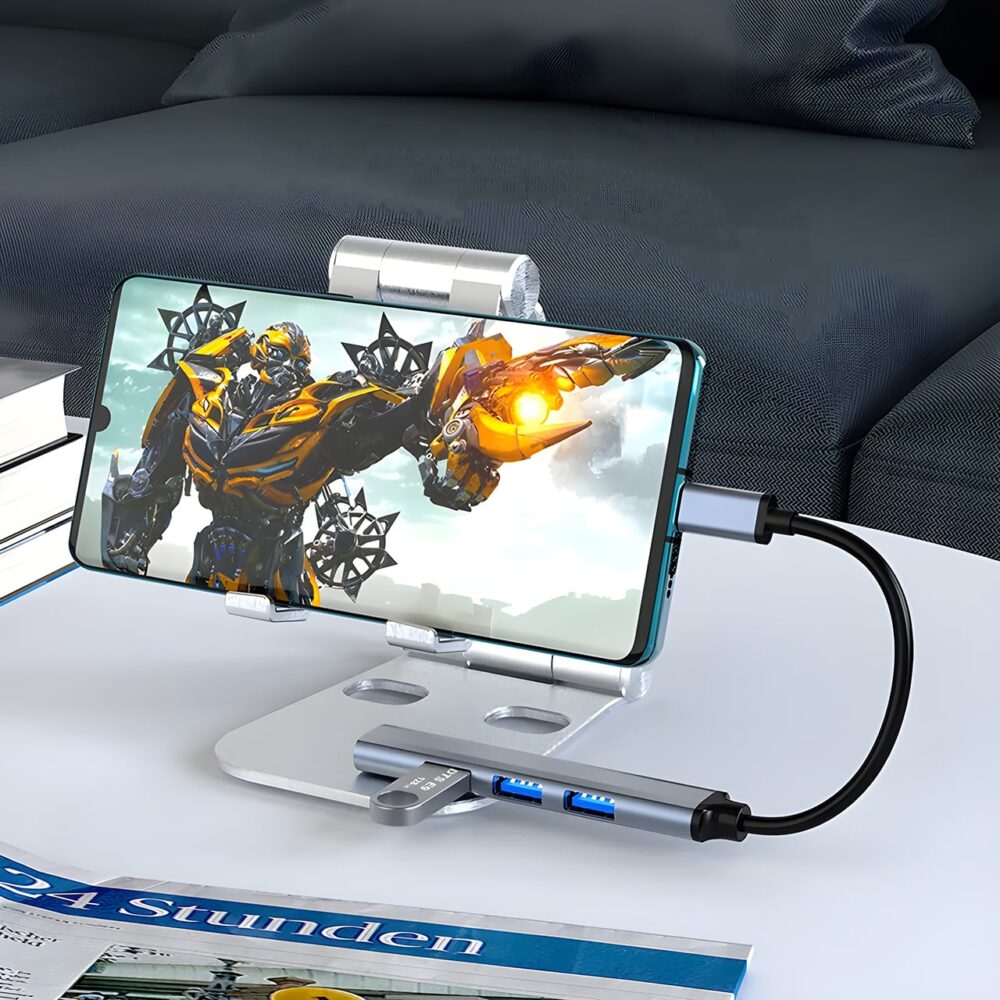 USB Hub OTG USB Type-C to 4 Port USB-A - Image 2